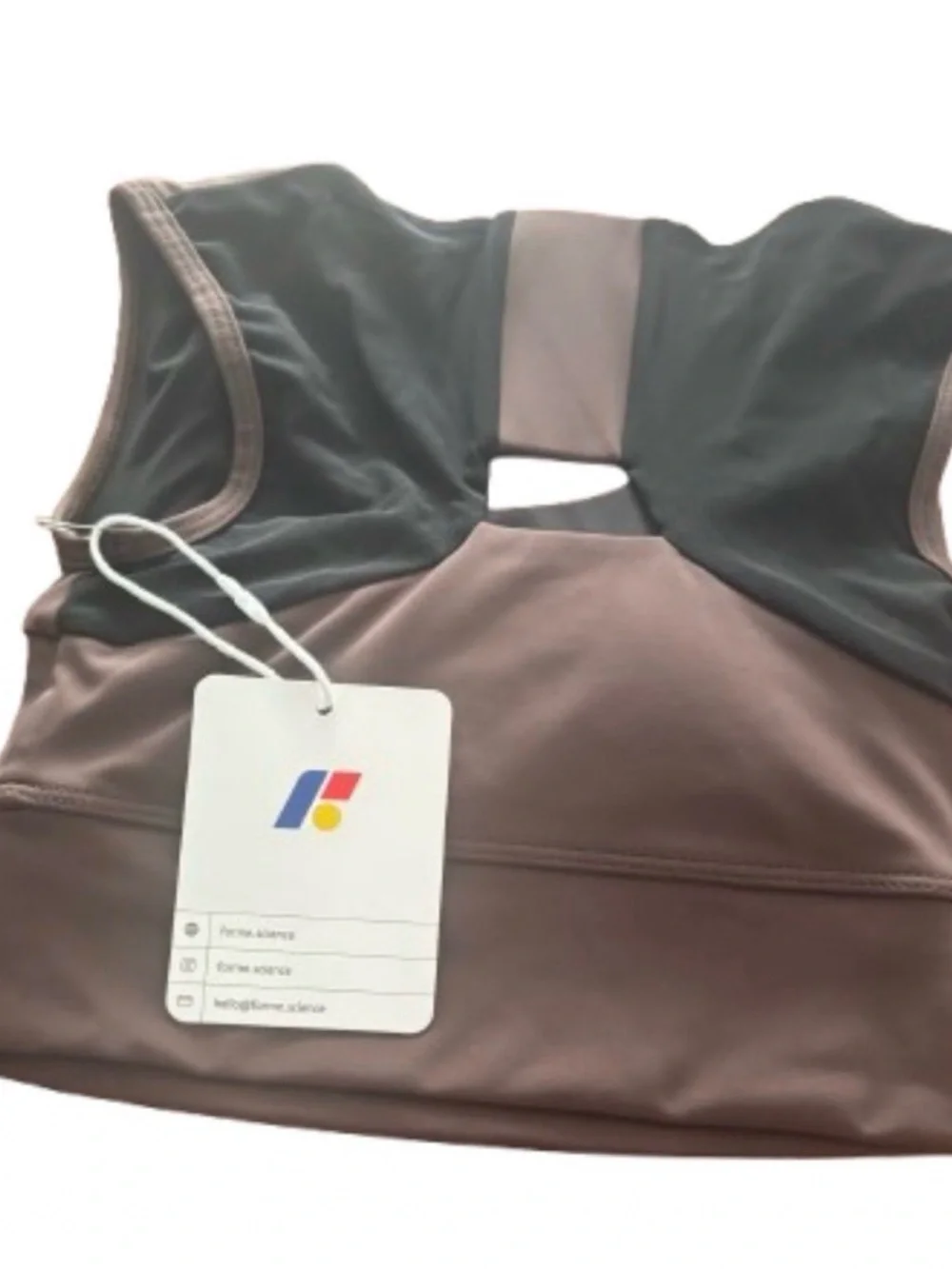 Forme Women's Power Bra in Espresso NWT XS